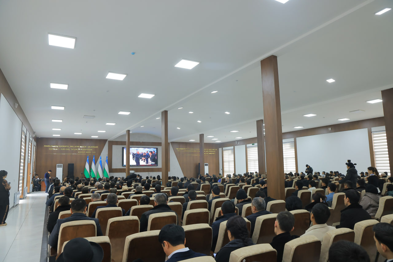 Namangan davlat universitetida ma’rifiy uchrashuv o‘tkazildi